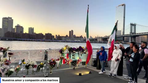 La comudidad mexicana se solidariza con los cadetes