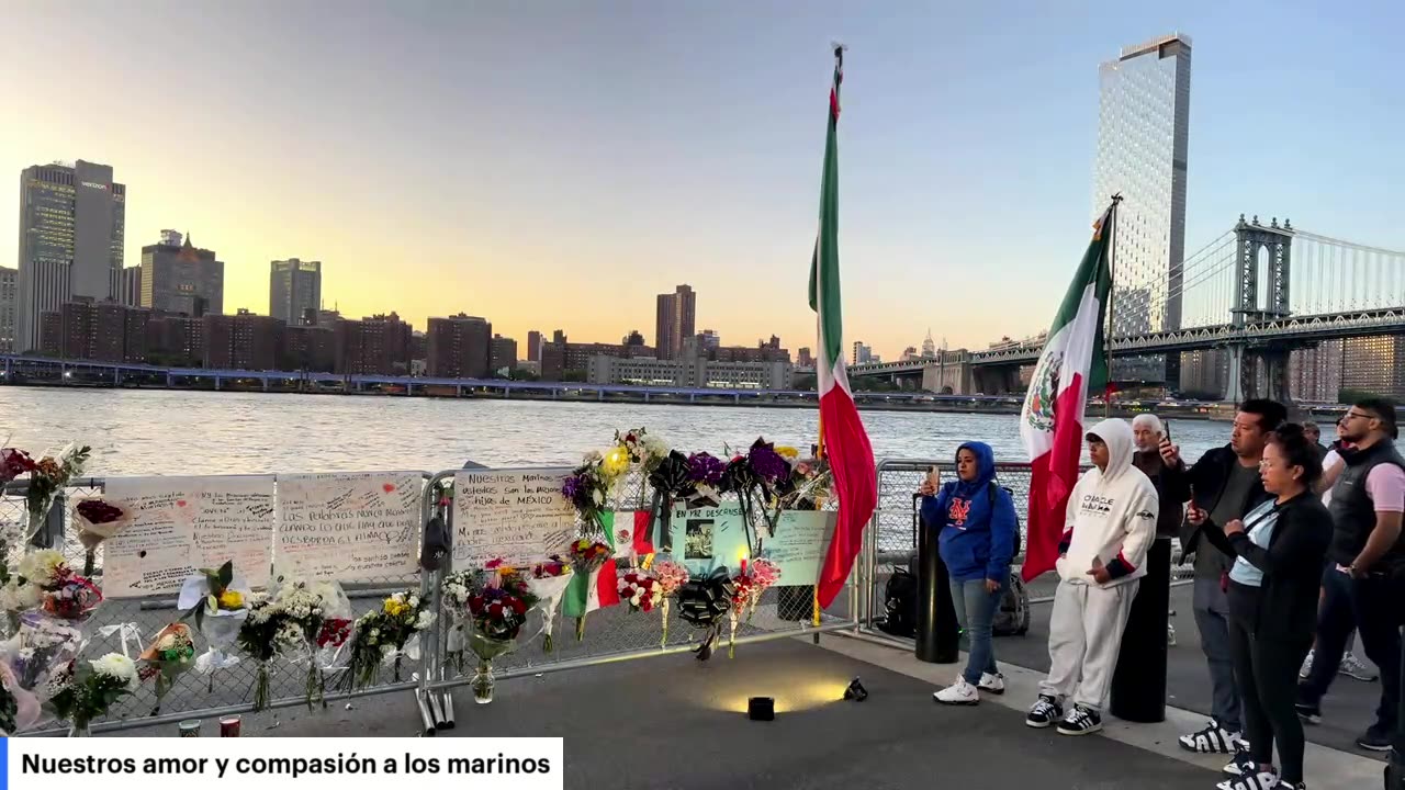 La comudidad mexicana se solidariza con los cadetes