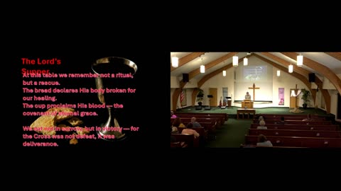 Sunday Morning Service