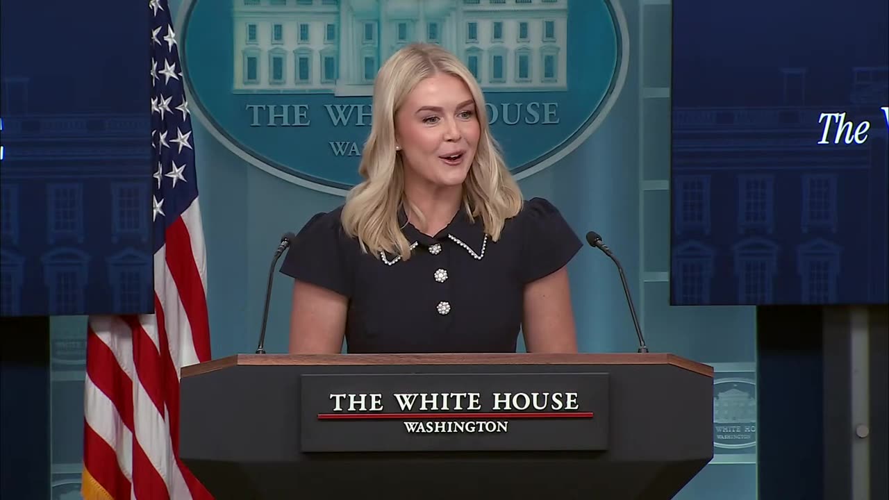 Press Secretary Karoline Leavitt Briefs Members of the Media, Aug. 12, 2025