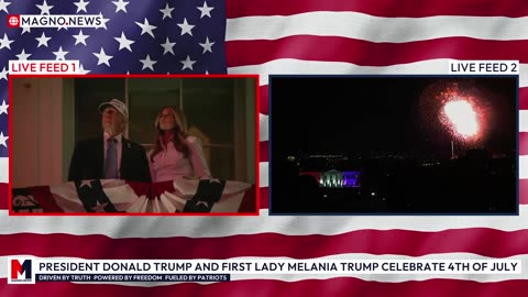 🇺🇸 America's 249th Independence Day | President Donald Trump and First Lady Melania Trump lead 4th of July Anniversary and Fireworks in Washington, DC [LIVE]