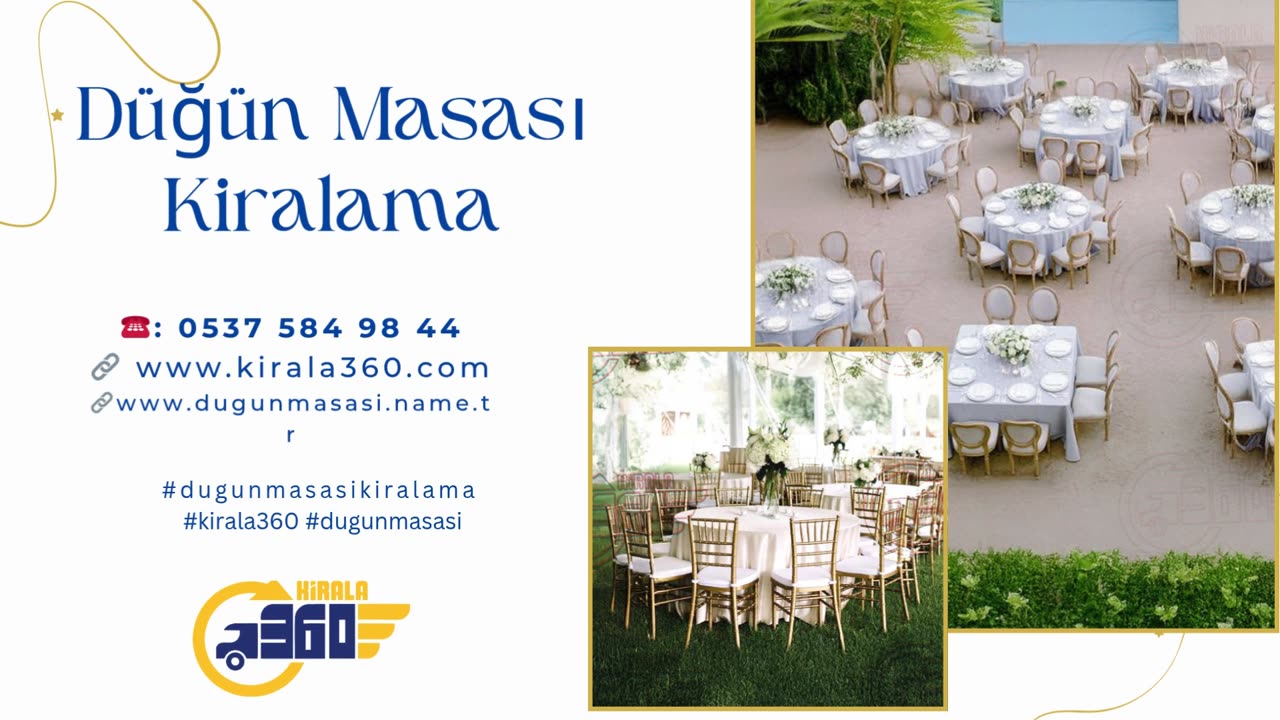 DUğUn Masasi Kiralama