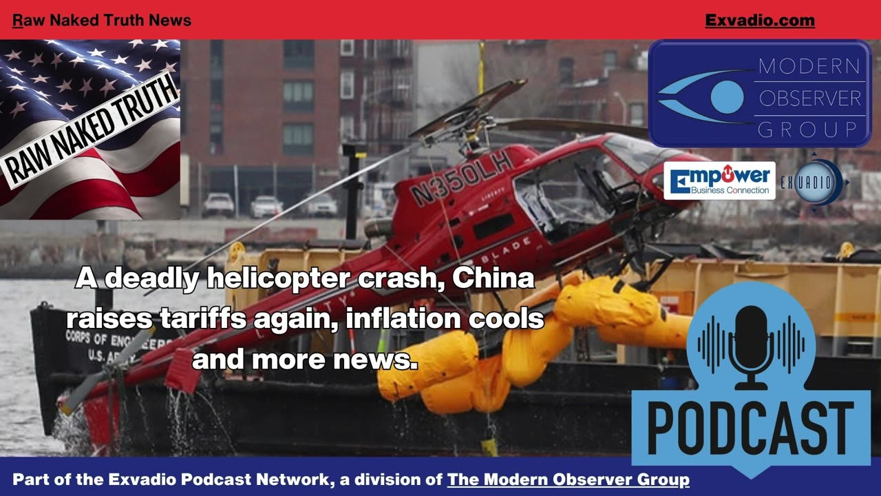 Raw Naked Truth News - 4.11.25 - Inflation cooling and more - Ep 589