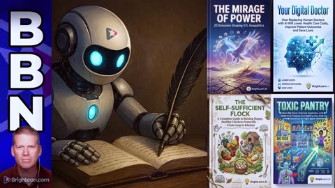 Brighteon Broadcast News - TUESDAY Nov 25, 2025 - Stunning new BOOK GENERATOR engine demonstrated by the Health Ranger