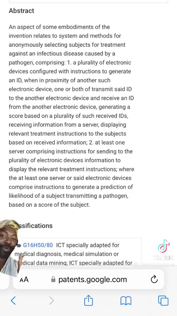 PFIZER PATENT APPLICATION WAS APPROVED 8/31/21 PURPOSE OF REMOTE CONTROLLING OF ALL VAXXED HUMAN’S & NOW CONNECTED TO THE “INTERNET”