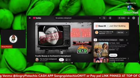 PNut 20251211 Foodie Beauty Demonetized! Reaction channels in danger