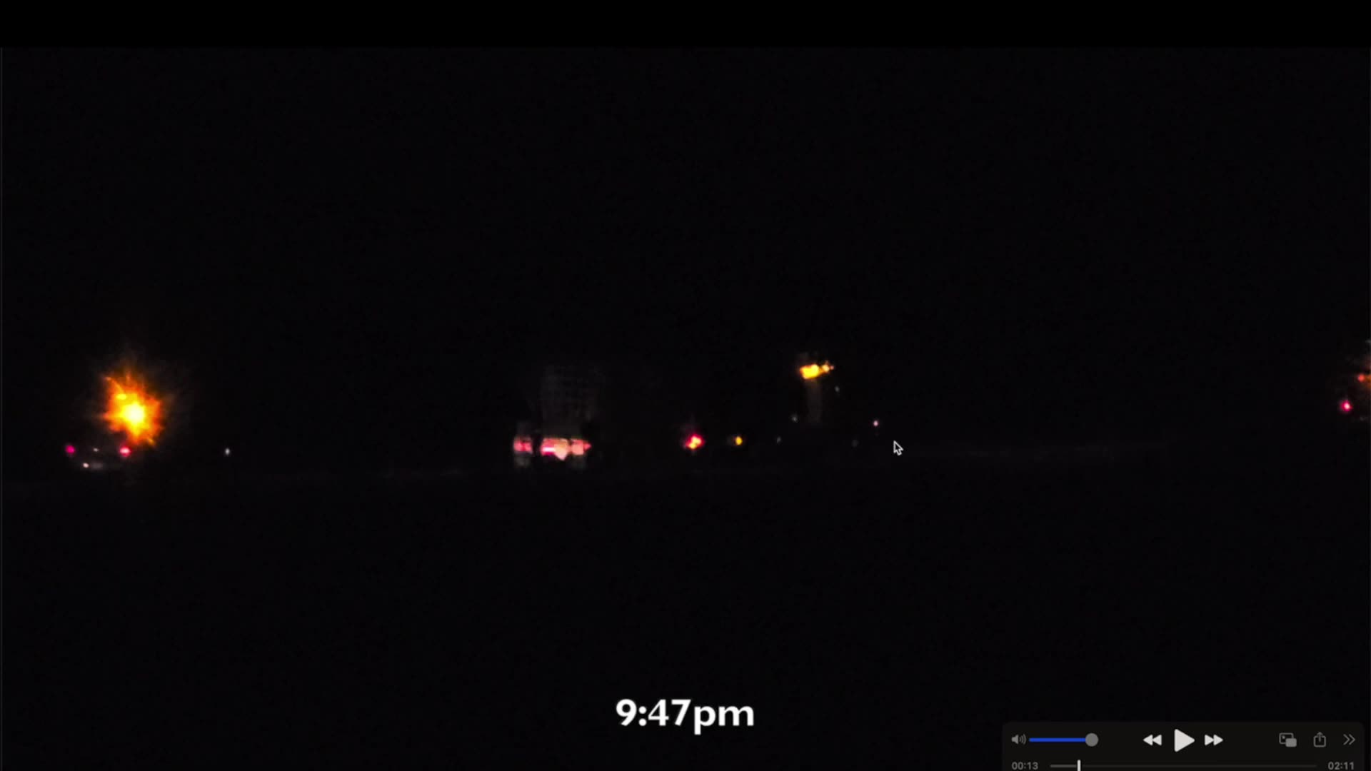 MYSTERY IN THE MOJAVE UNDER DARKNESS WITH POLICE ESCORTS