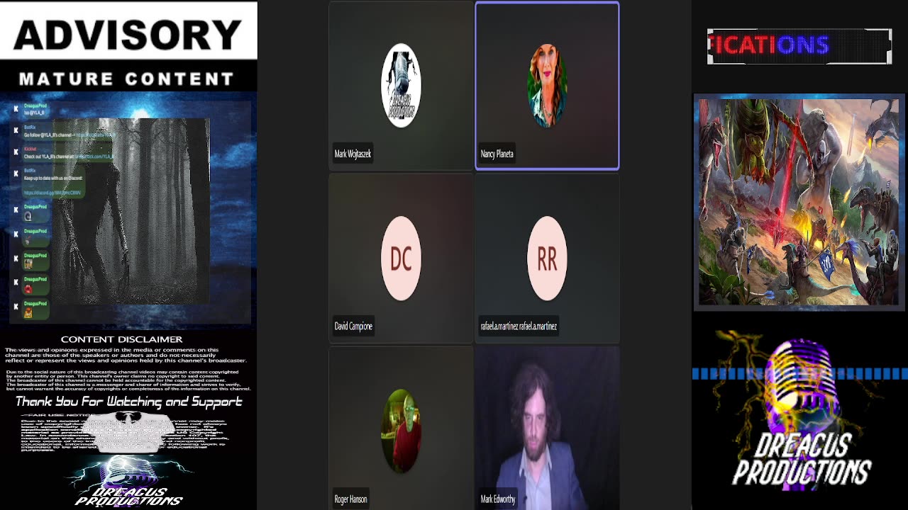 DREAGUS PRODUCTIONS WEDNESDAY SHOWS-23 APR 25raw