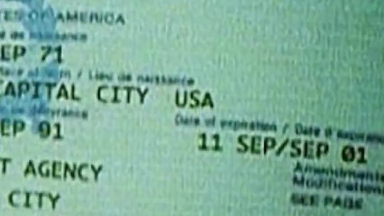 The most important film of all time having September 11th 2001 in his passport is just a coincidence