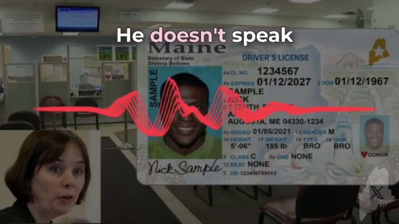 Maine DMV reportedly caught giving info on how an illegal alien from Somalia could get