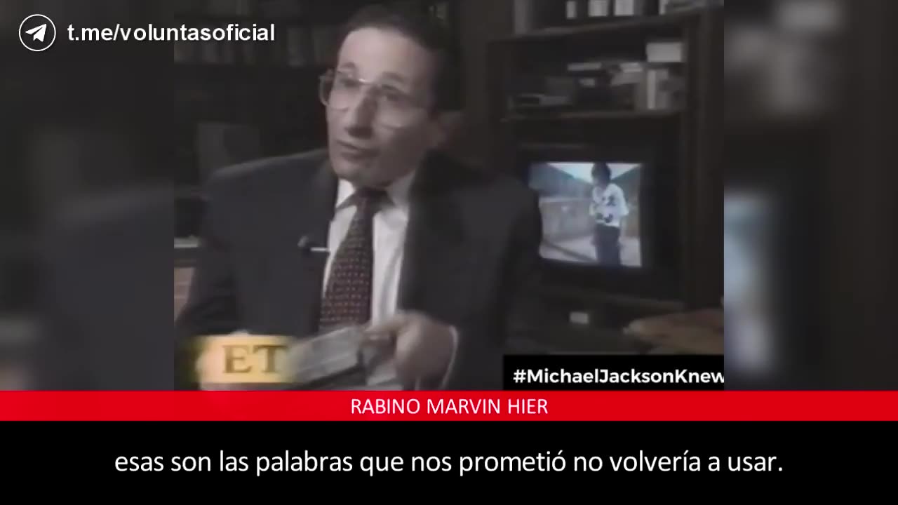 Michael jackson conocía a los judíos