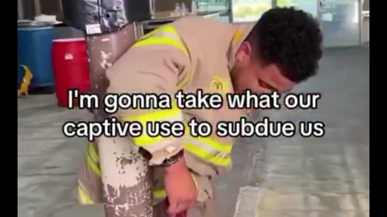 Firefighter shows technique that could save a life!