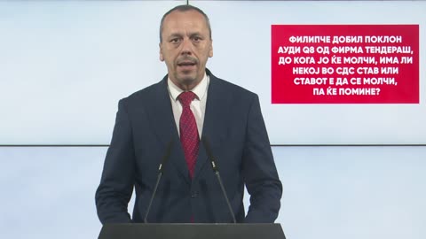 Петрушевски: Филипче добил поклон ауди Q8 од фирма тендераш, до кога ЈО ќе молчи?