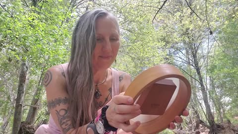 Sansula, vocals, birds & river. presence & improv - musical meditation soundhealing