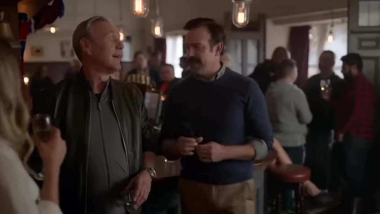 Ted Lasso Season 1 - The Dart Game Scene - Be Curious, Not Judgmental - Walt Whitman