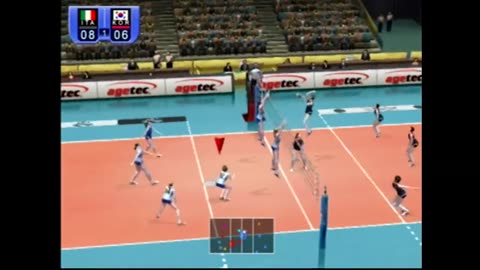 Women's Volleyball Championship (Ps2) Italy vs South Korea Part1