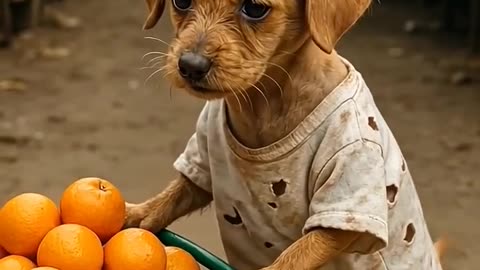 #poor puppy story#emotional dog video#ai generated puppy video#sad puppy video#puppy struggling