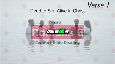 Bible Verse for the day. Dying to Sin: A Christian Reflection on Grace