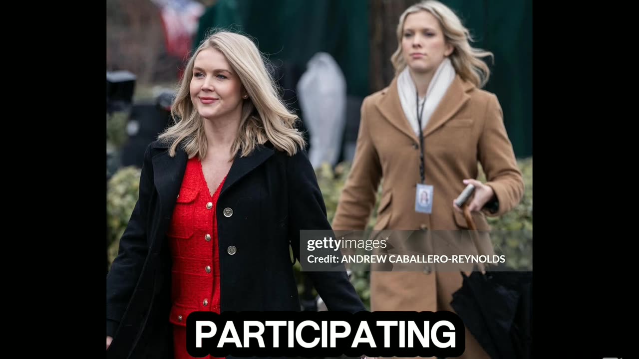 One hundred days with Karoline leavitt,White House spokesperson and Niko's mother