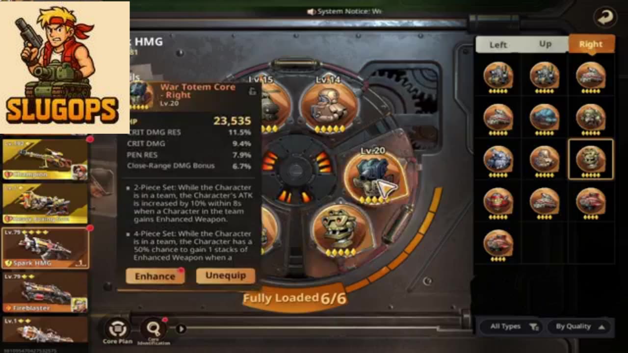 Metal Slug Awakening – Weapon Upgrade
