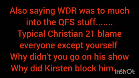 WDR has his own path.......