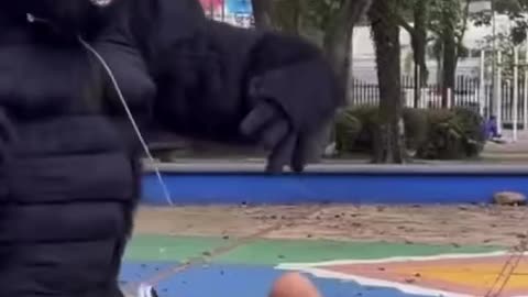 "Gorilla in the Park Prank – Hilarious Public Reactions!"