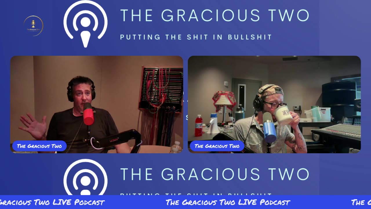 The Gracious Two - LIVE Show 104 - Bobbay's World (Robert Haze)