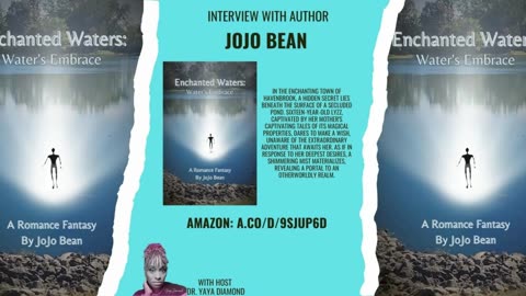Interview with author Jojo Bean - Enchanted Waters: Water's Embrace