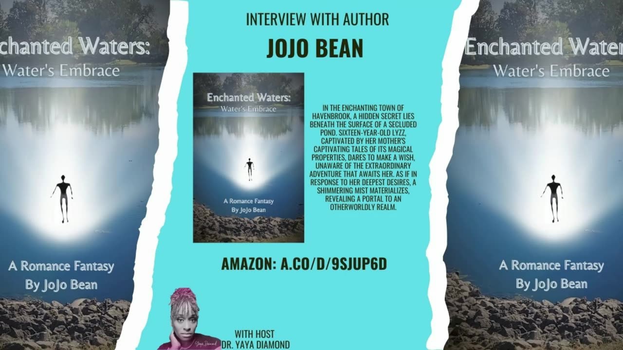 Interview with author Jojo Bean - Enchanted Waters: Water's Embrace