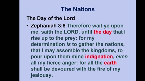 Bible Teaching: Prophecy (Book of Zephaniah: Chapter 3)