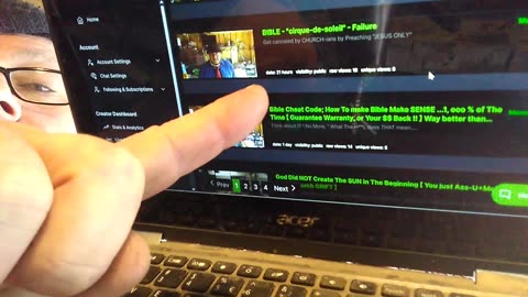 Rumble is the SAME Satan as YouTube, .. JUST a Younger Satan... Same Satan Tactix [ Cross-Karens are Taking Down my VIDS and RUmble is DOING It ]