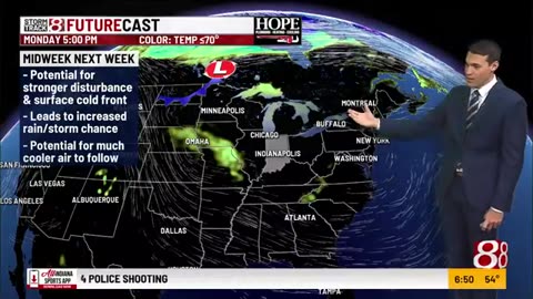 August 30, 2025 | Saturday morning weather forecast with Meteorologist Ryan Morse