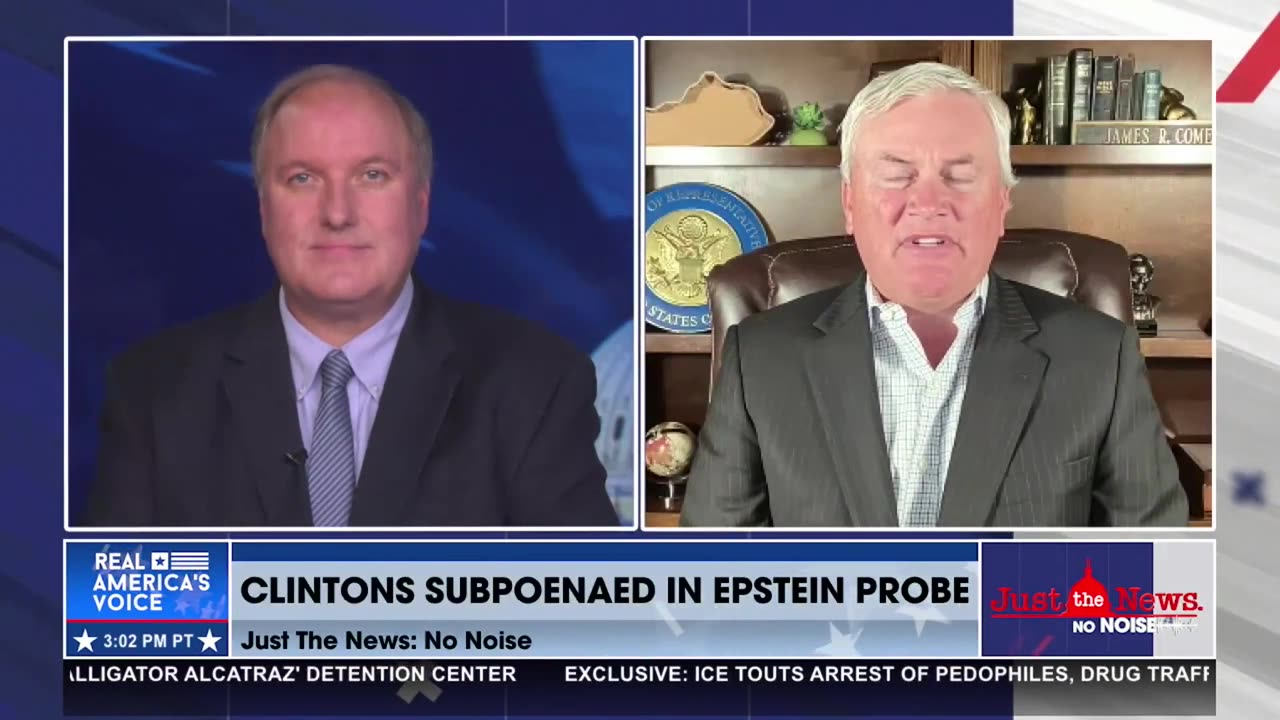 CLINTONS SUBPEONAED IN EPSTEIN PROBE...