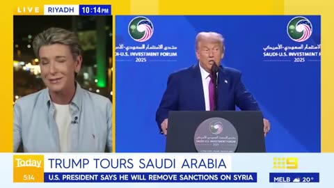 US President Trump announces huge arms deal during Saudi Arabia visit 9 News Australia