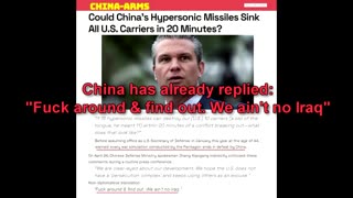 Drama Queen Trump Blabbed All Weekend — China's EPIC Reply!