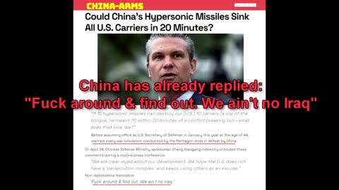 Drama Queen Trump Blabbed All Weekend — China's EPIC Reply!