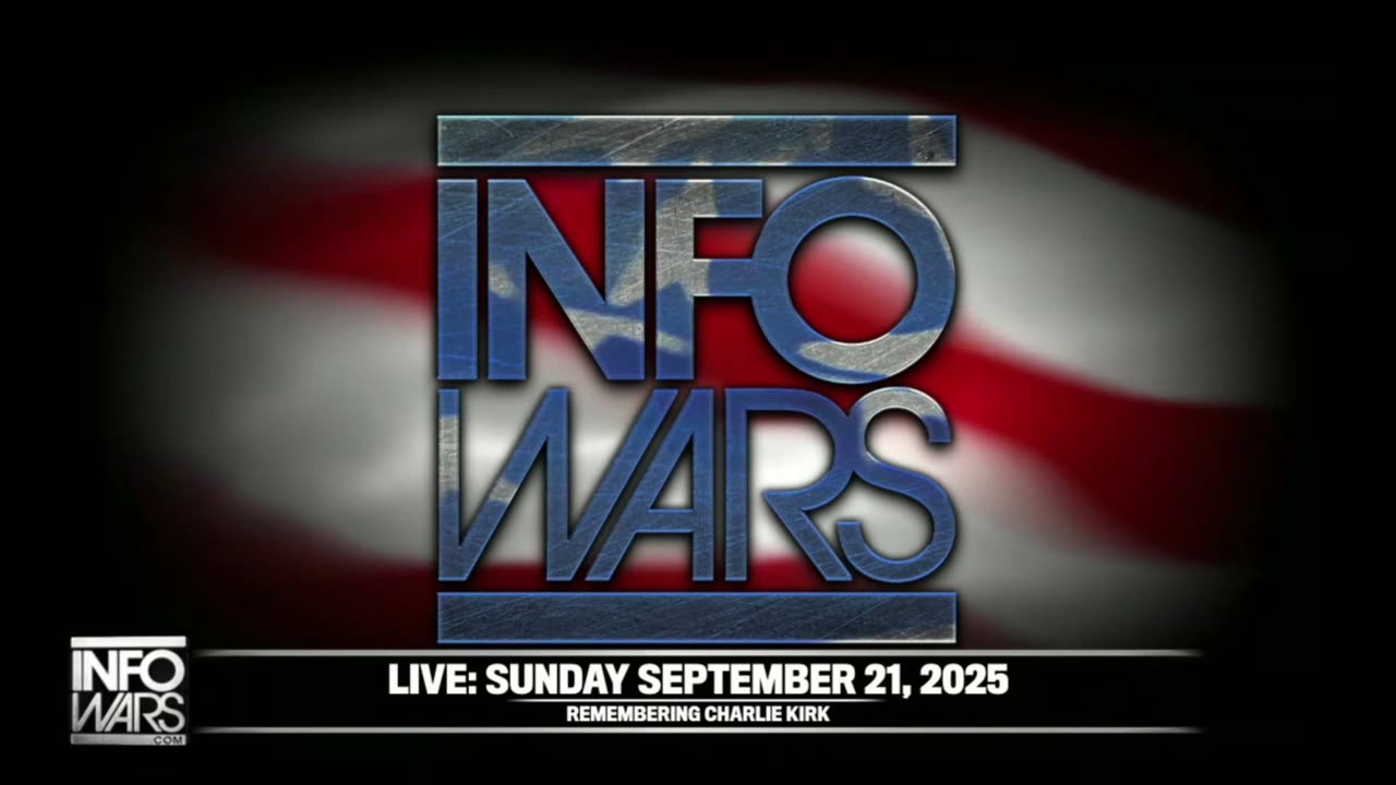 INFOWARS LIVE - 9/21/25: RIP Charlie Kirk / The American Journal with Breanna Morello / The Alex Jones Show / The War Room With Harrison Smith
