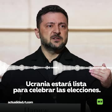 Zelenski responde al llamado de Trump para celebrar elecciones en Ucrania