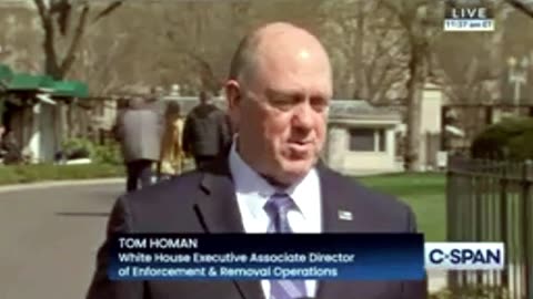 Border Czar Tom Homan Smacks Down Reporters On Using 'Old Law' to Deport Terrorists