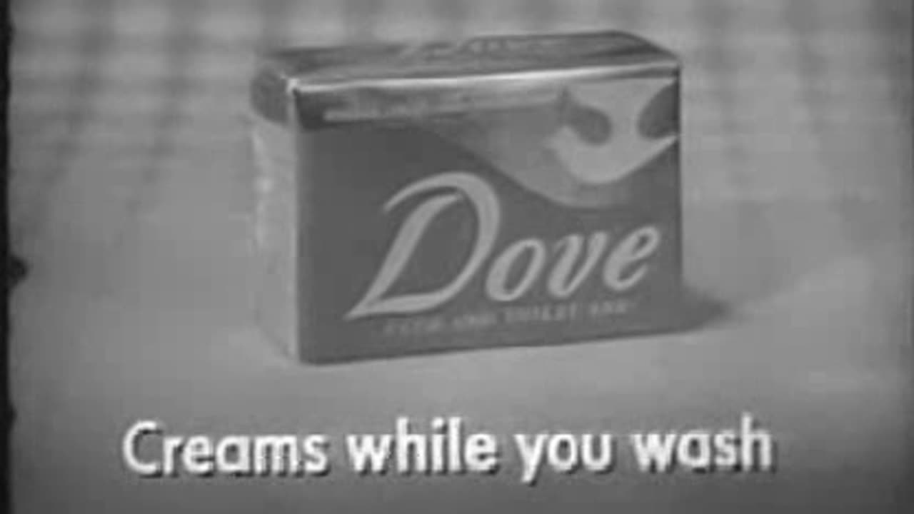 Commercial - Dove Soap (Creams while it cleans) 1964