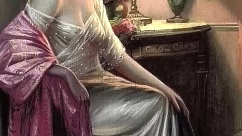 When Paintings Come to Life - Mesmerizing Animated Art Unveiled #aiart #art #painting #life #women