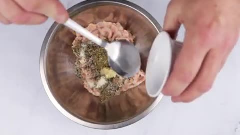 Keto Turkey Spinach Meatballs Recipe