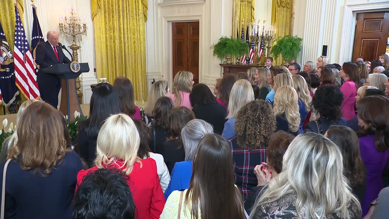 President Trump Speaks at Women’s History Month Event | Full Remarks & Key Moments