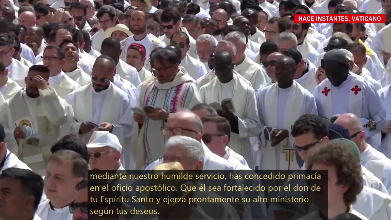 Misa inaugural del primer papa estadounidense, León XIV; asisten el vicepresidente Vance y el secretario Marco Rubio