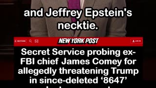 Secret Service probing ex-FBI chief James Comey for ‘8647’ Instagram Post as Trump Threat