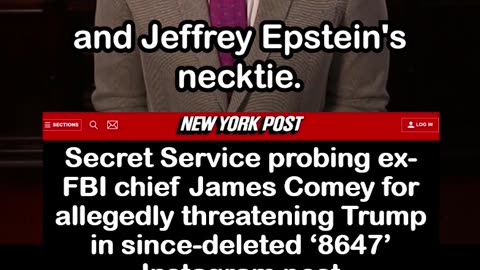 Secret Service probing ex-FBI chief James Comey for ‘8647’ Instagram Post as Trump Threat