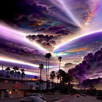 Neon Twilight: When the Sky Becomes a Dream