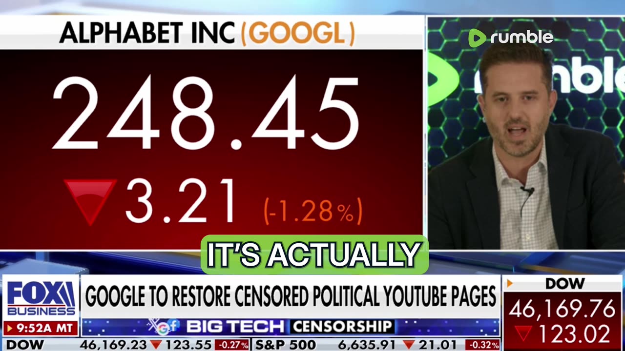 Chris Pavlovski with Stuart Varney on Fox Business Regarding Google Censorship