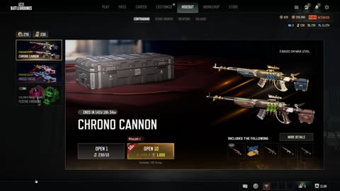Am I lucky? Opening 30 weapon crates in PubG