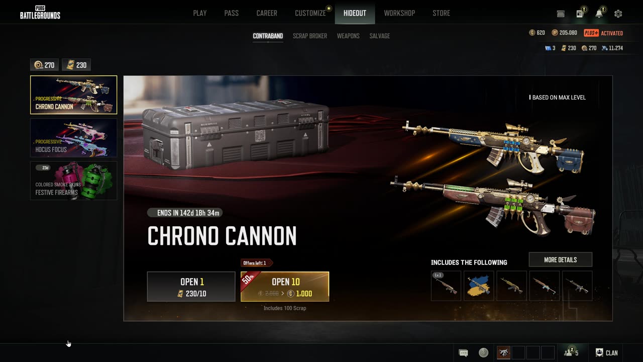 Am I lucky? Opening 30 weapon crates in PubG